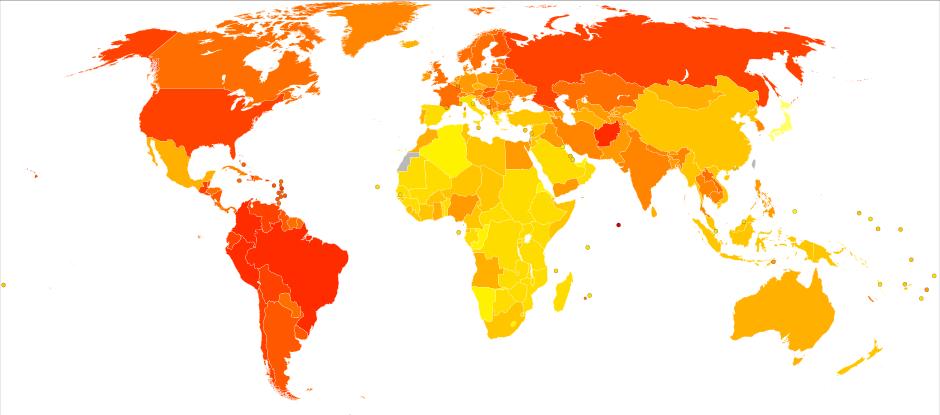 Duševní choroby 27 % lidí vyspělého světa postihne během jejich života