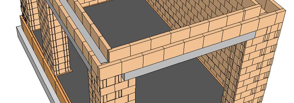 POZNÁMKA: Těsně po vylití se bude beton v žlabu ztrácet, je