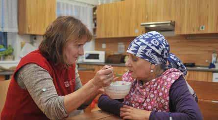 bárka - domácí hospic jihlava Tereza Málková asistentka odlehčovací služby Proč pracuji pro Oblastní charitu Jihlava?