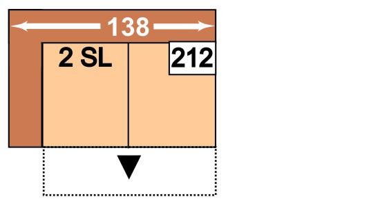 212 2SL 213 2SR 138 95 96 2-sedák s úložným