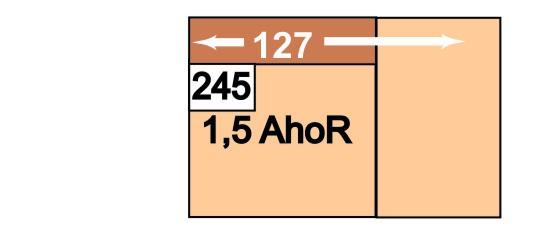 245 1,5AhoR 127 95 96 1,5-sedák s přístavným