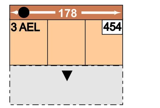 Plocha lůžka: 195 x 118 cm 17496,- 17766,- 18846,- 19926,- 21006,- 22086,- 23166,- 454 3AEL 178 95