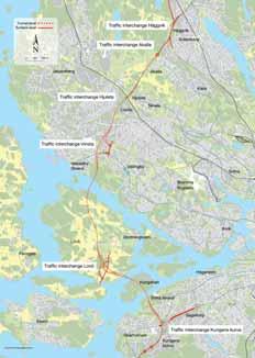 STAVEBNÍ KONSTRUKCE STRUCTURES MOSTNÍ KRUHOVÁ KŘIŽOVATKA FSE 105 NA OBCHVATU STOCKHOLMU BRIDGE ROUNDABOUT JUNCTION FSE 105 ON STOCKHOLM BYPASS Michal Kunc V roce 2015 byly zahájeny práce na druhém