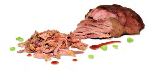 709006 Vepřová žebra z pečeně masitá sous-vide cca 1 1,5 kg Množství výpeku v balení: cca 10 %.