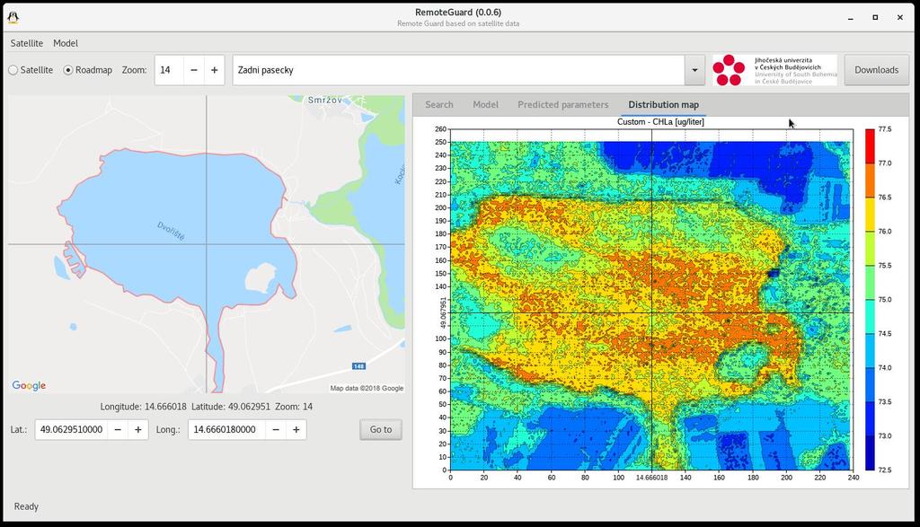Remote Guard software pro hodnocení
