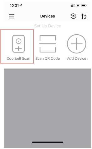 Str. 08 Krok 8 Krok 9 Stiskněte ikonu Doorbell Scan Po dobu 8 vteřin stiskněte a držte