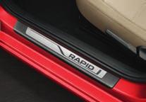 Lákavými a praktickými doplňky z řady ŠKODA Originálního příslušenství si můžete svůj RAPID SPACEBACK upravit podle svých představ, splnit si své motoristické sny a využít potenciál vozu naplno.