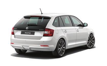 8 9 SPORT & DESIGN Nová ŠKODA RAPID SPACEBACK je auto, které dokáže nadchnout.
