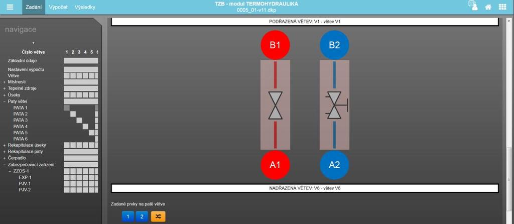 TZB V roce 2018 jsme také pokračovali na vývoji programu TZB pro dimenzování otopných soustav V současné