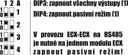 Pozn.: Pokud potřebujte přenášet impulzní signály z elektroměrů, plynoměrů aj.