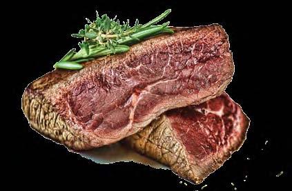 Steaky z Kredence MASA Z KREDENCE Diamond Muscle (špička z plece) IRSKO 208,- / 305,- Flap Meat (vyšší pupek) NAMIBIE 208,- / 305,- 250 g Rib Eye (vysoký roštěnec) URUGUAY 362,- Ball Tip