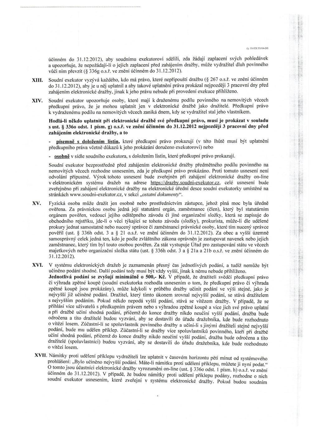i c "'1'/ :. ~',., 1+,. I, I ČJ ll-1ex ~51/04-:!05 účinném do 31.12.