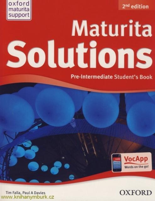 Učebnice Maturita Solutions 2nd Edition Pre-Intermediate Student s Book