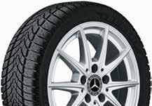 7X45) s Pirelli W SottoZero 3 MO, 205/60 R 6 92H levé: Q440 47 006 E, pravé: Q440 47 007 E Třída A, B (77, 247) a CLA (8) 5paprskový disk (A77 40 400 7X23) s Pirelli W SottoZero 3 MO,