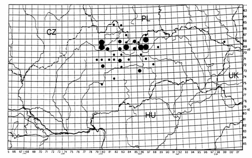 Distribution and Bionomics of Udea alpinalis (Lepidoptera, Pyralidae)... Vertical distribution of U.