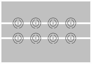Rat-race hybrid is a directional coupling element. Ideal coupler [14] is reciprocal and totally matched four-gate. Rat-race hybrid is 1.5λ long ring that has four gates according to the Fig. 32.