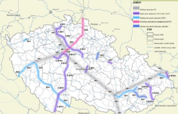 žádosti o AZÚR pro další úseky VRT Praha Brno (12/2019) Dokončení Manuálu