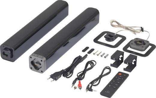 Soundbar a subwoofer (subwoofer zahrnuje pouze model TB378WW 2.1) smí být připojen výhradně ke zdroji 220 240 V AC, 50/60 Hz. Rozsah dodávky Soundbar (pravý/levý) Subwoofer (pouze pro model TB378WW 2.