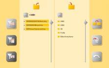 . První uvedení do provozu 3. Obsluha 4. Nastavení Příklad: import vypalovacích programů z USB flash disku Zvolte např. USB. Označte vypalovací programy.