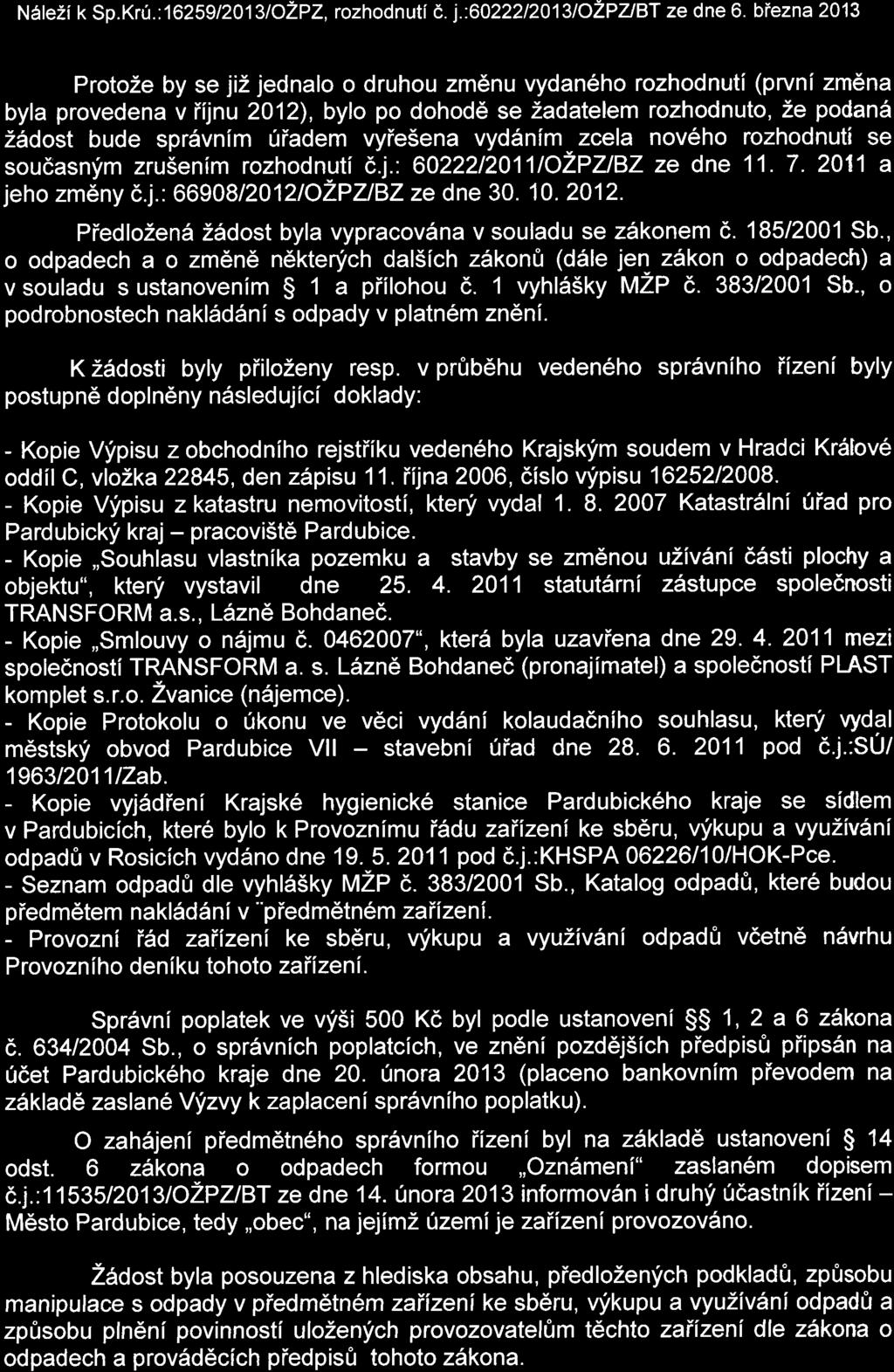 NaleZi k Sp.Kr0.:162sgl2OfttOZPZ, rzhdnuti d,. j.$o22il2obdzpz BT ze dne 6.