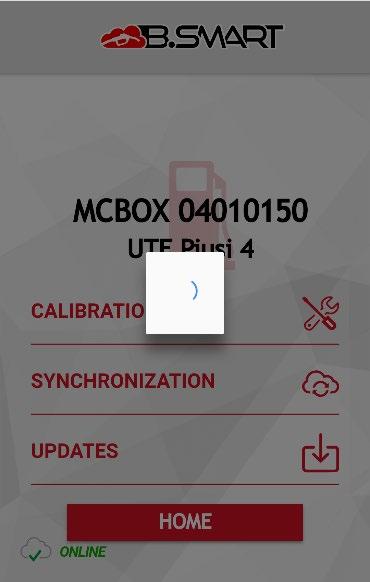 Po ukončení synchronizace dojde k návratu na seznam operací, které může provádět správce. Stisknout SYNCHRONIZACE pro spuštění nucené synchronizace.