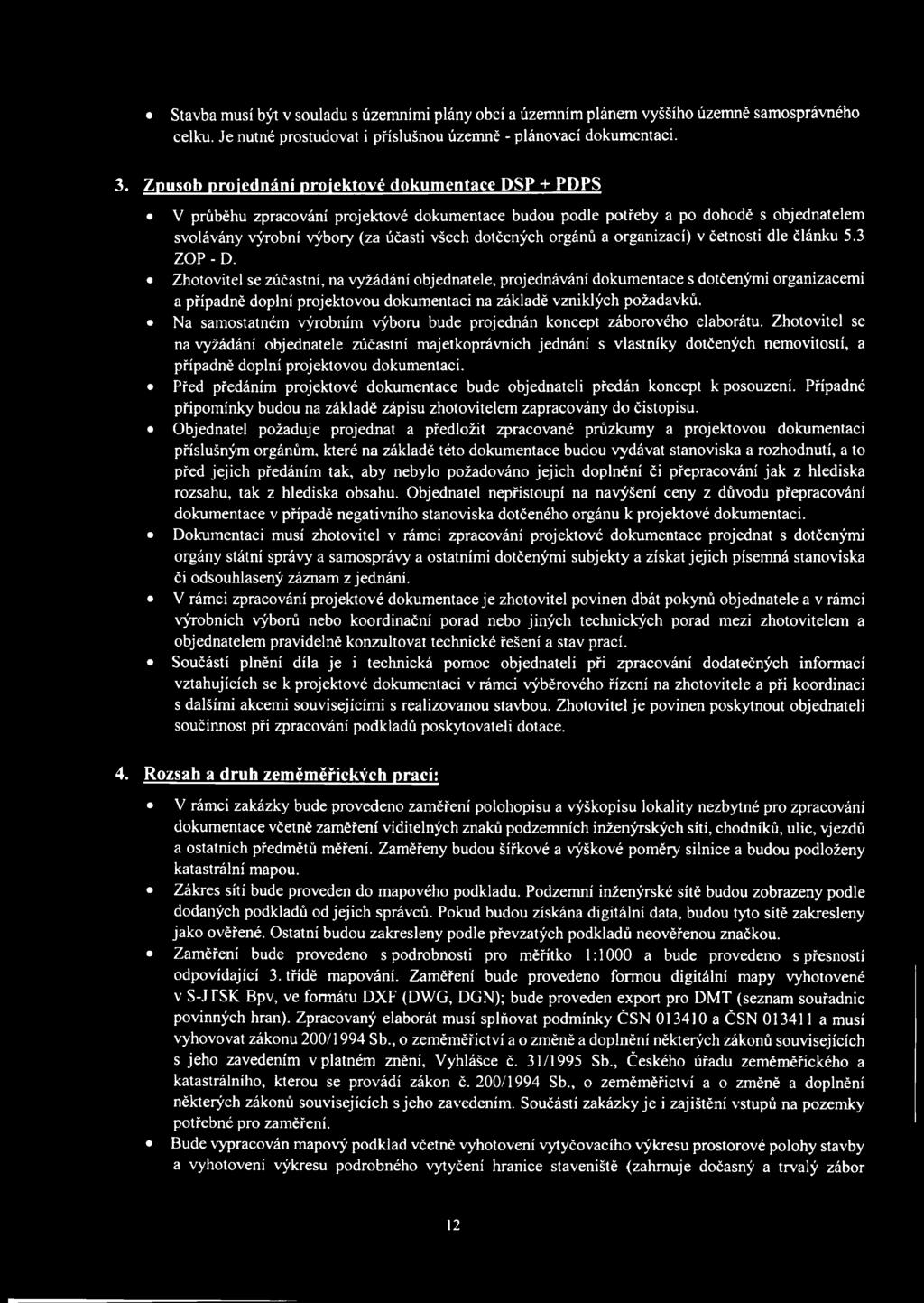 orgánů a organizací) v četnosti dle článku 5.3 ZOP - D.