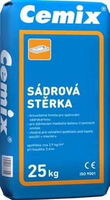 při DTV: 10 kg/m 2 036 VELVETA lehčená Strojní jednovrstvá lehčená sádrová omítka s gletovaným povrchem Složení: Minerální kamenivo, lehčené plnivo, sádra z přírodního sádrovce,  Zrnitost: do 0,7 mm