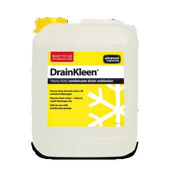 Speciálně vyvinutý pro hliníkové povrchy. Koncentrát pro 10 l roztoku. CondenCide 5 l ADV.