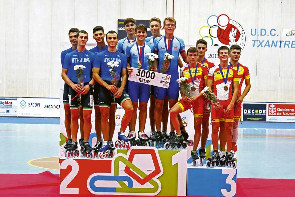 SPORT KLUB SPORTOVNÍHO BRUSLENÍ Zlato a bronz z Mistrovství Evropy Naši junioři byli po roce opět úspěšní na Mistrovství Evropy, které se na konci prázdnin konalo ve dnech 26. až 31.