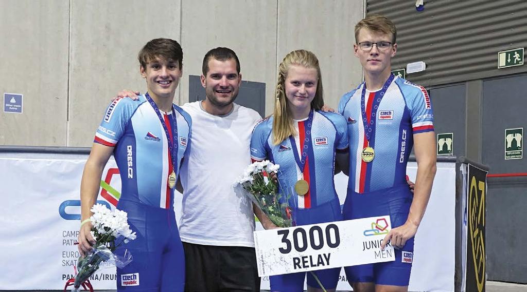 Všem třem našim závodníkům se podařilo vybojovat medaili, což je pro náš klub obrovský úspěch.