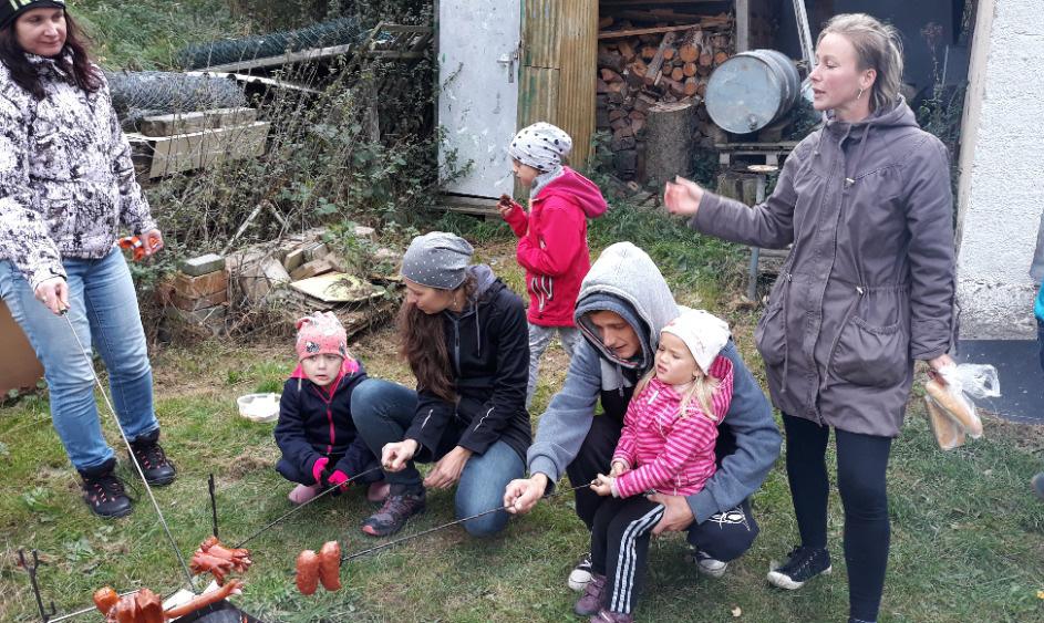 Ačkoli nám počasí moc nepřálo, zvládli jsme to na jedničku.