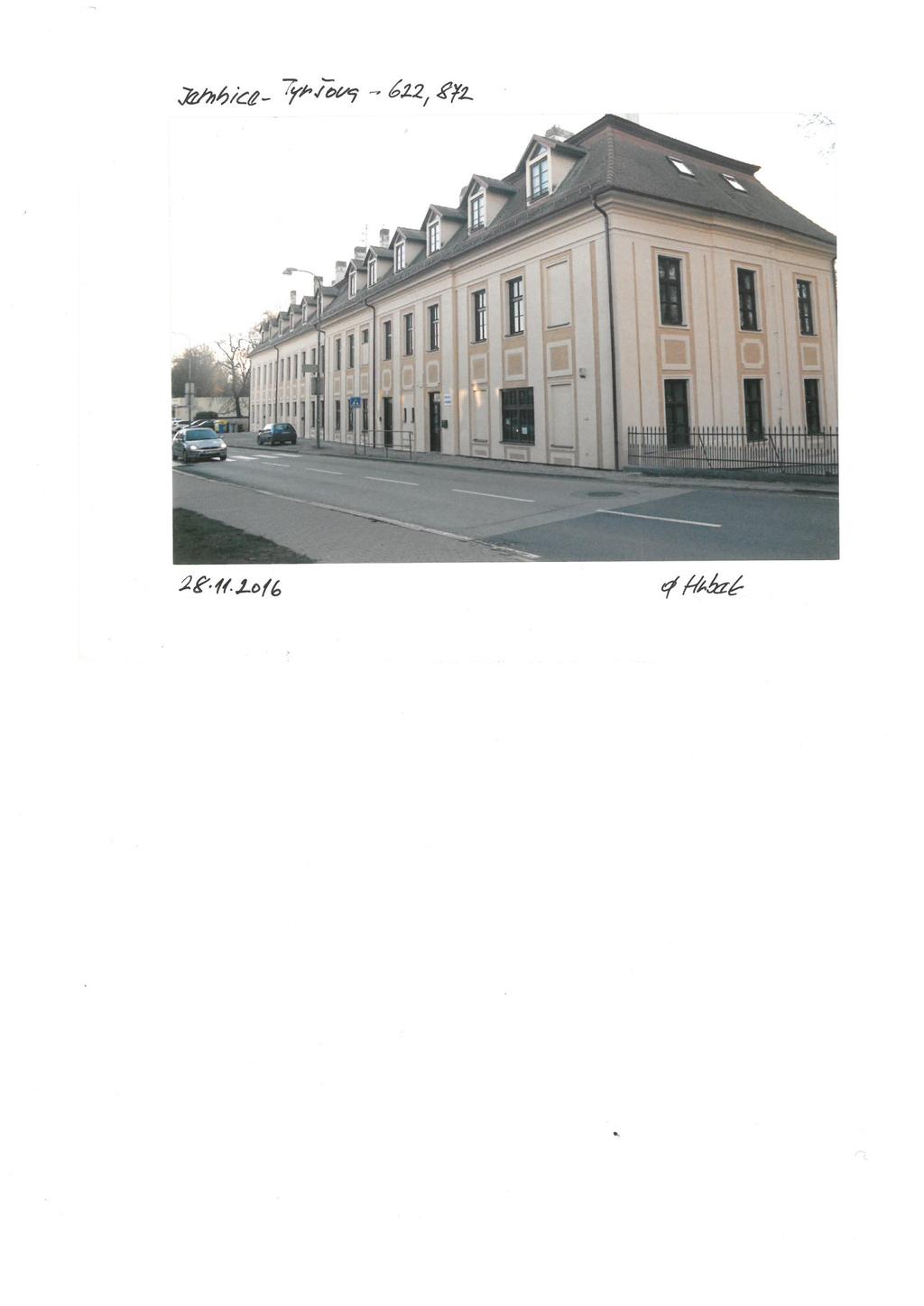 Obrazový seriál Tyršova č.p. 622, 872 - rok 2016 Tyršova č.p. 872 - rok 1966 Jemnické listy č.