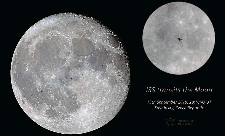 2 4. října 2019 Pardubicko achrudimsko ISS se ukázala na 1,3 sekundy.