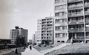 ZŠ Glowackého, 80. léta 20. století. Foto: SDOI MČ P8 Písečná ulice, říjen 1988.