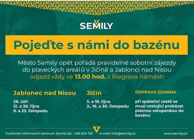 Říjen 2019 Propojujeme teorii s praxí Nabídka nemovitostí SEMILSKÉ NOVINY S tímto mottem je spojen jubilejní 25. ročník Burzy středních škol a 1.