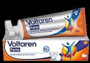 cz Voltaren Forte 2,32% gel 150 g Voltaren Forte 2,32% gel proti bolesti: