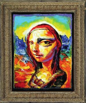 technika, 161 x 121 cm Podívej se pobaveně a
