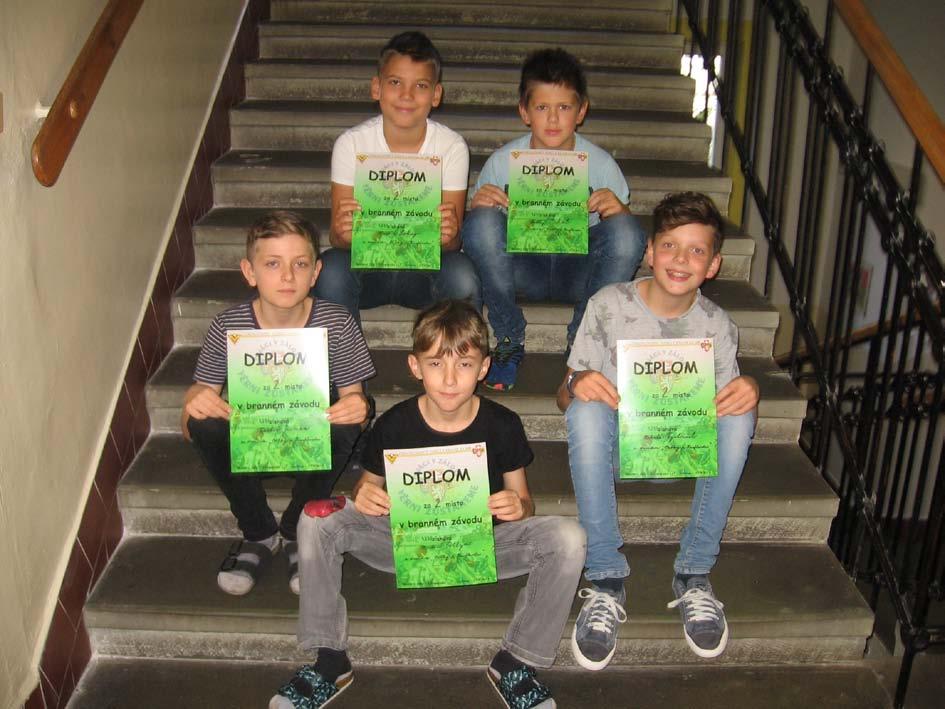 BRANNÝ DEN Dne 27. 9. 2019 uspořádali Českoslovenští vojáci v záloze za mír z.s. pro žáky 5. tříd základních škol Moravské Ostravy a Přívozu v areálu ZŠ Nádražní 117 BRANNÝ DEN.