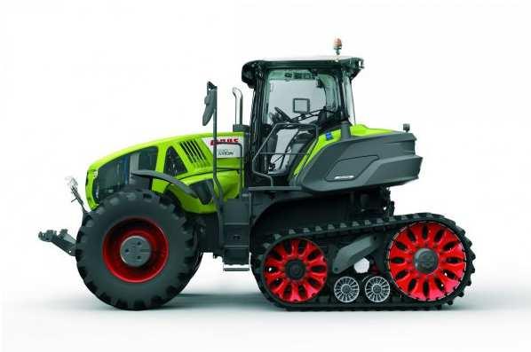 Obrázek č. 122 Pásový podvozek Terra Trac Pod společnost CNH spadají známí světový výrobci traktorů Case a New Holland.