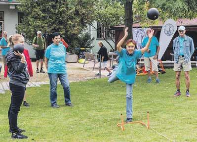 Na seniory čekala celá řada méně namáhavých i náročnějších sportovních disciplín, v programu her byl i tenisový turnaj či plavecké soutěže.