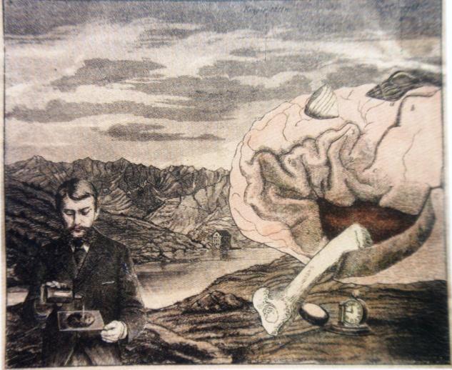 Chalupecký: Podivuhodné pisátko, 1934, tužka,
