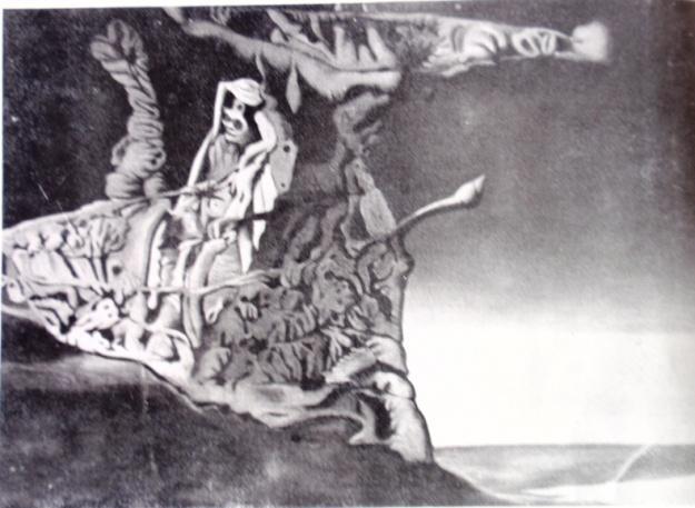 František Hudeček: Nemesis, 1935, olej,