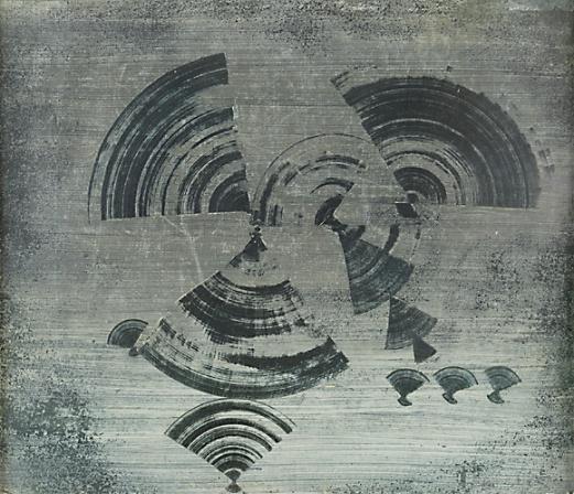 83. František Gross: Kompozice, 1936, olej,