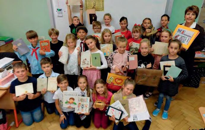 informace ze života občanům škol Ve třídě 4. A na ZŠ Datyňské se v pátek 27. září na chvíli zastavil čas.