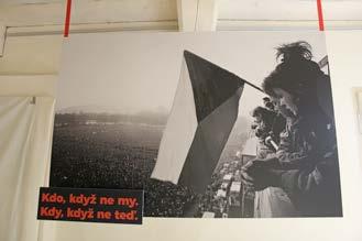 Zahájení výstavy 1989.