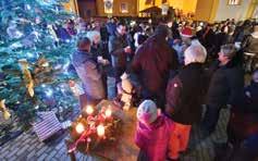 Spolky strana 20 Adventní setkání u punče Každou neděli posledního měsíce roku 2019 se před hasičskou zbrojnicí v Koutech konalo Vánoční setkání u punče.