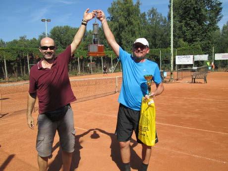 Hornosušský kahanec 2015 Letošní ročník tenisového turnaje o "Hornosušský kahanec" změnil svůj tradiční červnový termín na termín srpnový. Turnaj se uskutečnil ve dnech 29.- 30.8.2015. Letos vstoupil turnaj o Hornosušský kahanec do svého 36.
