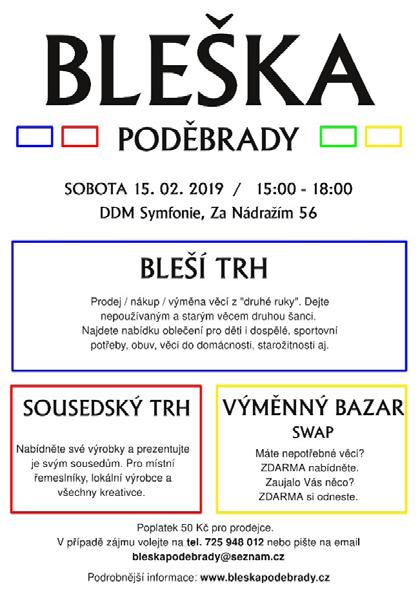 4 Lidé / Události Svařák pro dobrou věc opět provoněl město V adventním čase minulého roku poděbradské spolky Rotaract a Rotary opět uspořádaly charitativní akci, při níž jejich členové za podpory