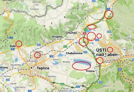 velký, n. večerní), tak druhy preferující lesní a parkovou krajinu (n. nejmenší, n. parkový, n. řasnatý, n. Brandtův, n.