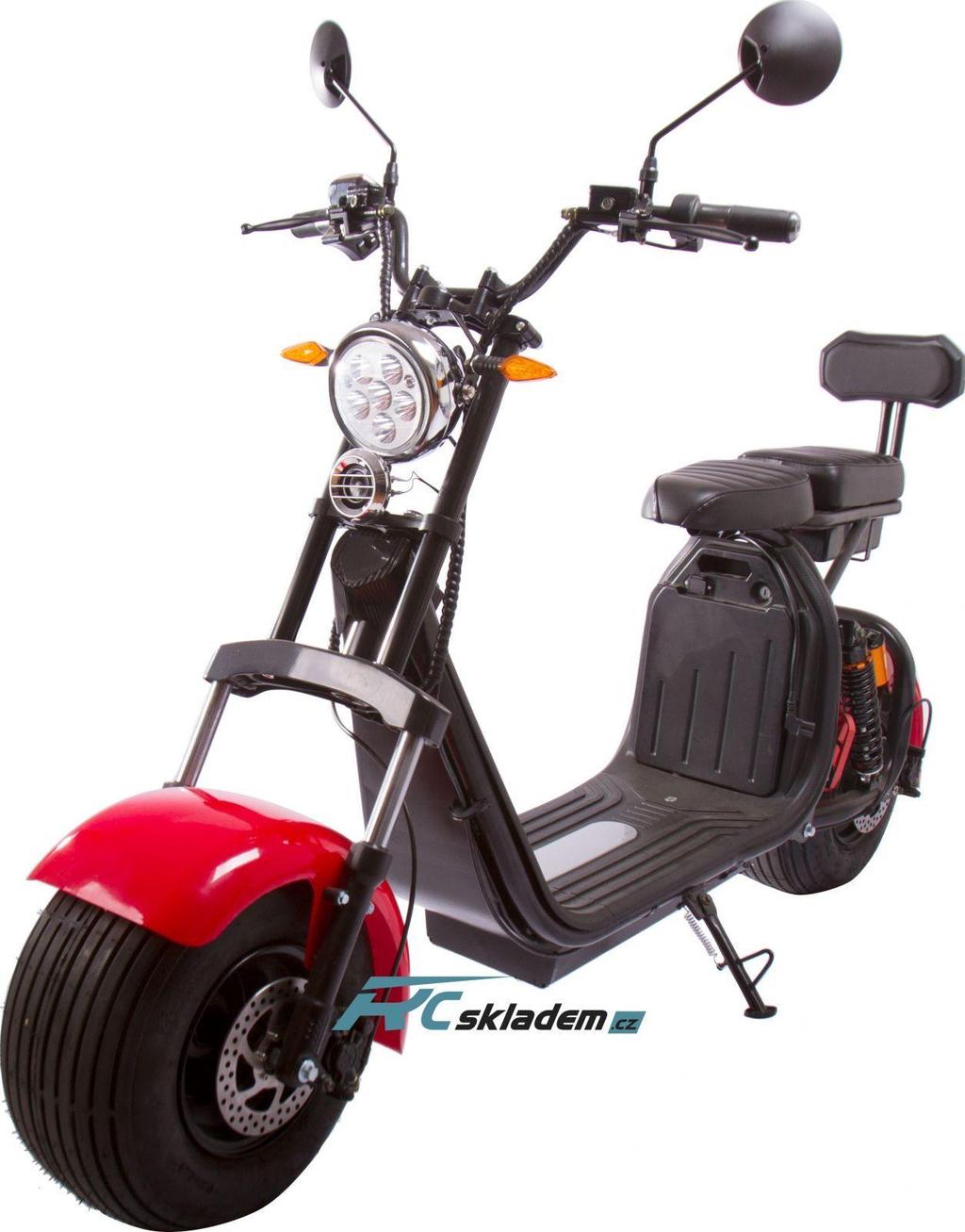 Uživatelská příručka Elektrokoloběžka ECO Highway 2000W Black Line A39Yred Harley Další koloběžkový počin,